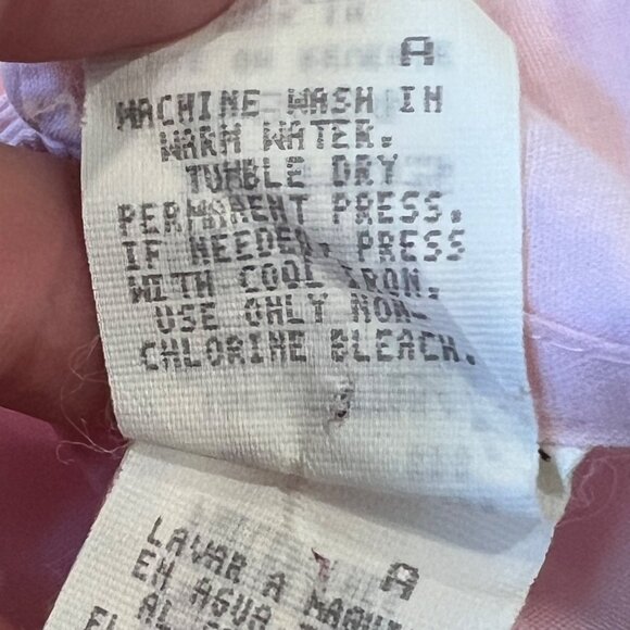 Vintage Smocked Baby Dress With Easter Bunny Embroidery 18 Mo Pink - Picture 5 of 6